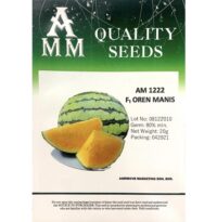 Benih Tembikai Kuning ( AMM ) AM1222 F1 Oren Manis - ( 20g )