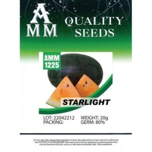 Benih Tembikai Kuning ( AMM ) AM1225 Starlight - ( 20g )