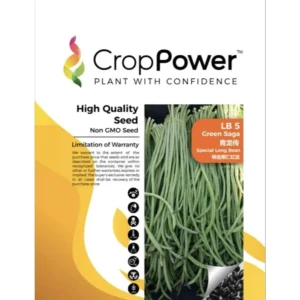 Benih Kacang Panjang LB5 Green Saga Special Long Bean Crop Power - ( 200g )