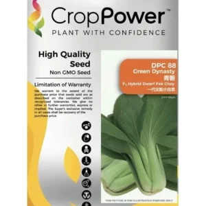 Benih Pak Choy DPC88 Green Dynasty F1 Hybrid Dwarf Pak Choy Crop Power - ( 100g )