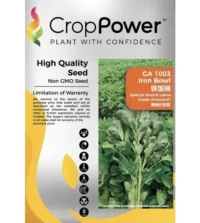Benih Bayam Hijau Daun Bulat GA1003 Iron Bowl Special Round Leave Green Amaranth Crop Power - ( 500g )